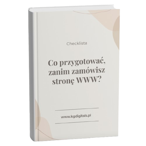 Co przygotować zanim zamówisz stronę www - Kinga Górecka Digitals