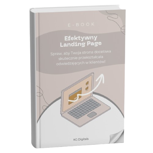 Efektywny landing page - Kinga Górecka, KG Digitals