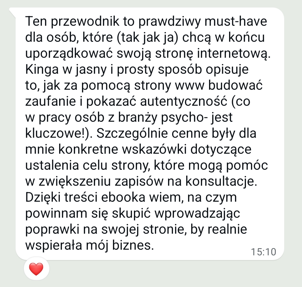 Przewodnik-startu-ze-strona-www-opinia-Beata-Mroczkowska